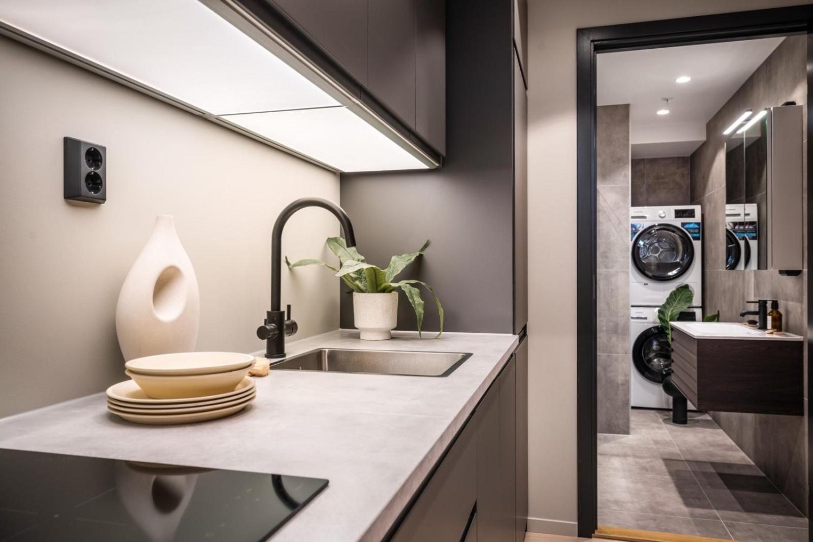 Brand New Apartment For Up To Six People Bergen Bagian luar foto