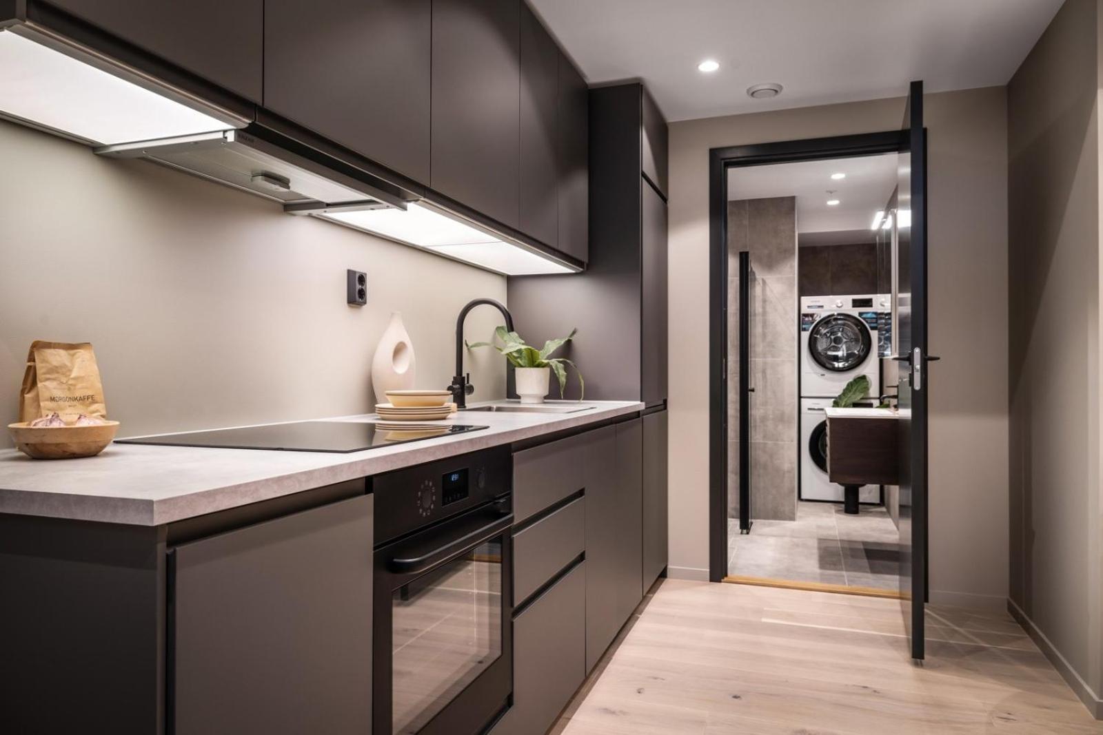 Brand New Apartment For Up To Six People Bergen Bagian luar foto